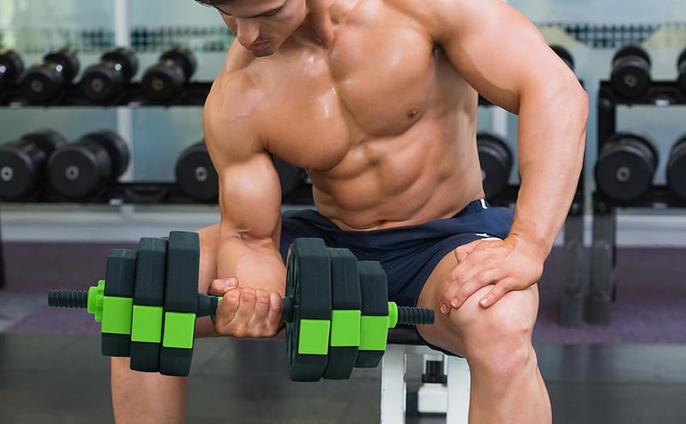 Weight 4 in 1 Adjustable Kettlebell Set  Dumbbell
