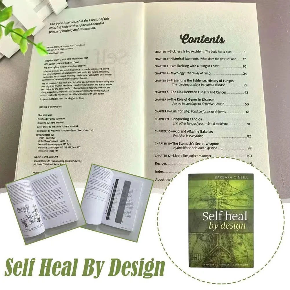 4 Health Books , Cookbook/Herbal/Survival/Building