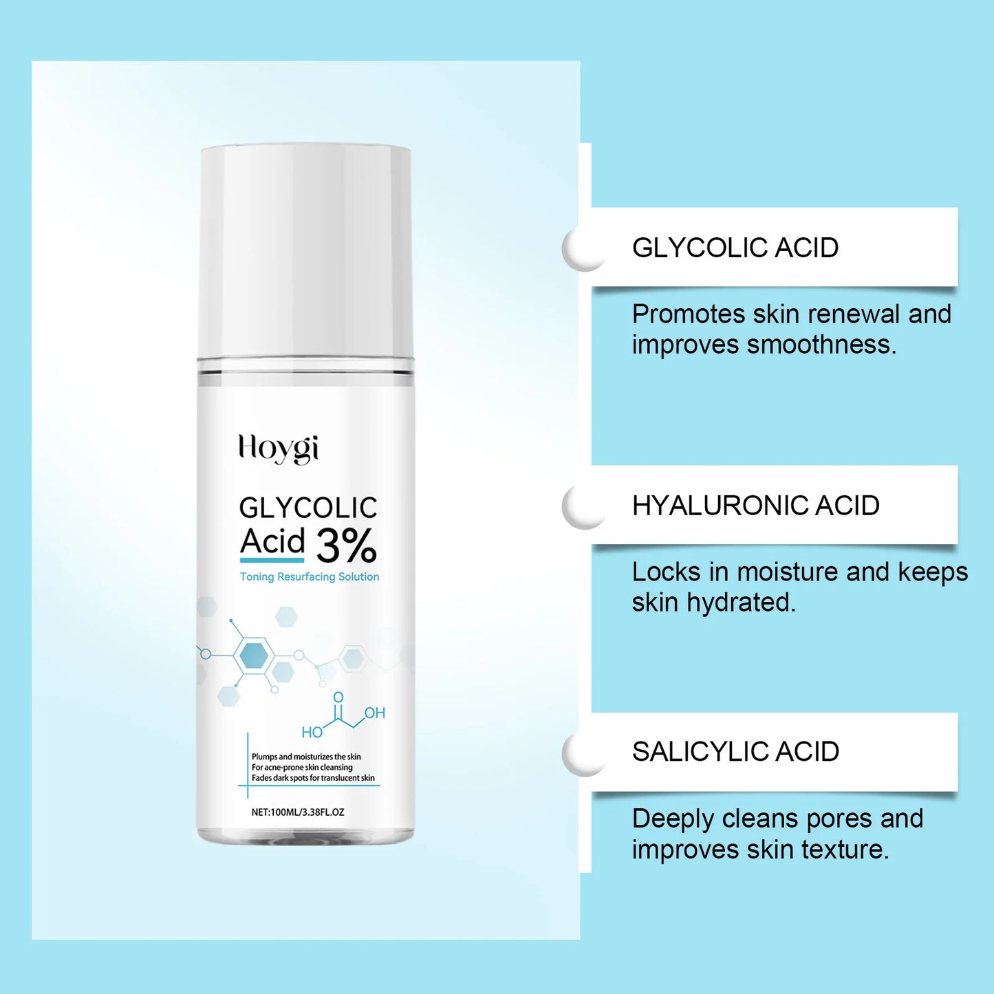 Exfoliating Serum Resurfacing Anti Aging Facial Treatment
