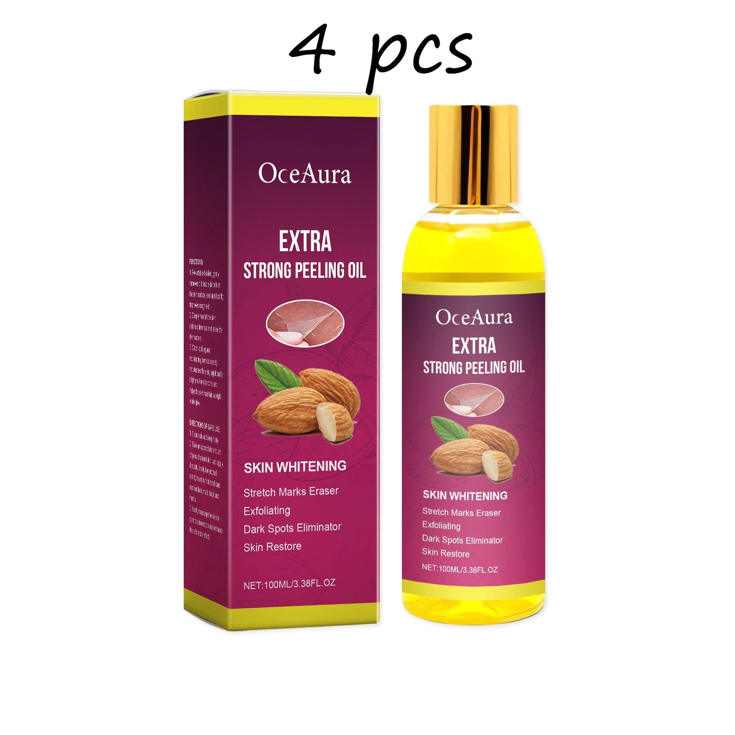 Body Exfoliating Oil Gentle Cleaning Dead Skin