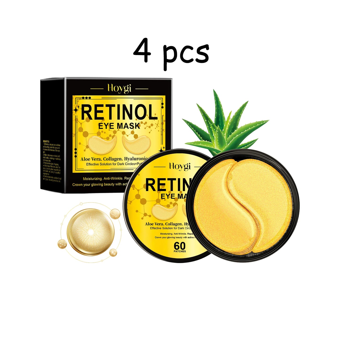 Retinol Eyes Mask Moisturizing Remove Dark Circles
