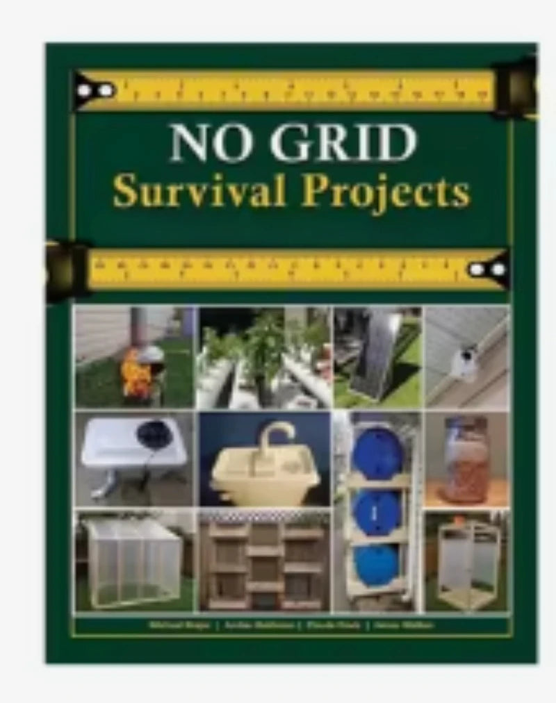 4 Health Books , Cookbook/Herbal/Survival/Building