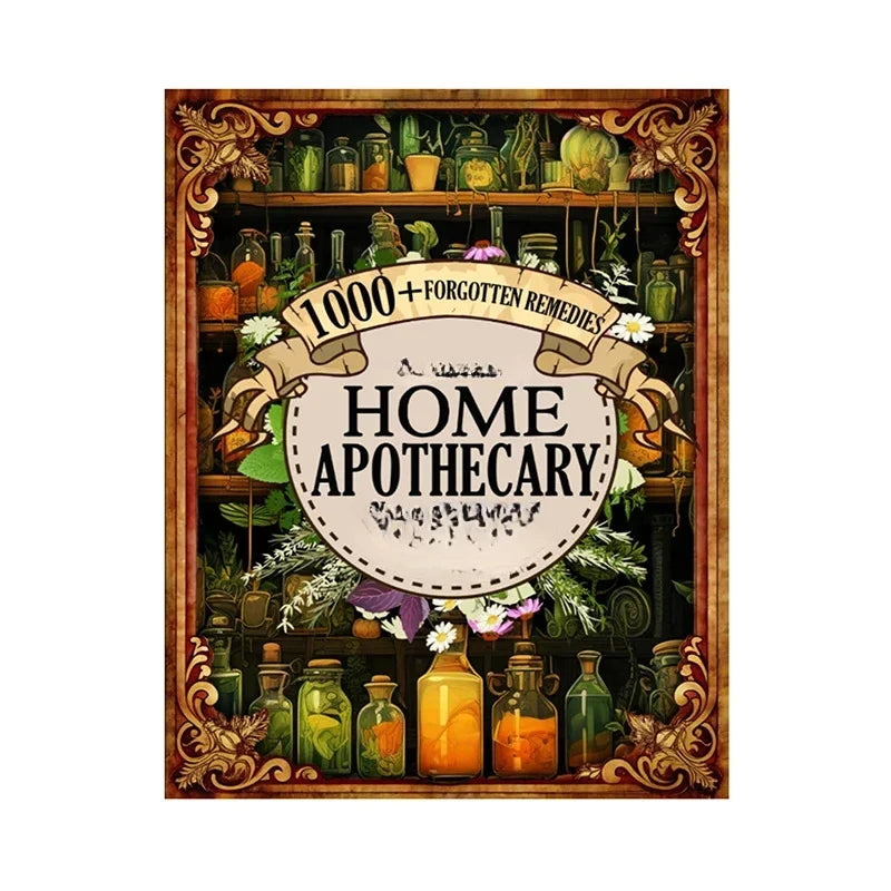 4 Health Books , Cookbook/Herbal/Survival/Building