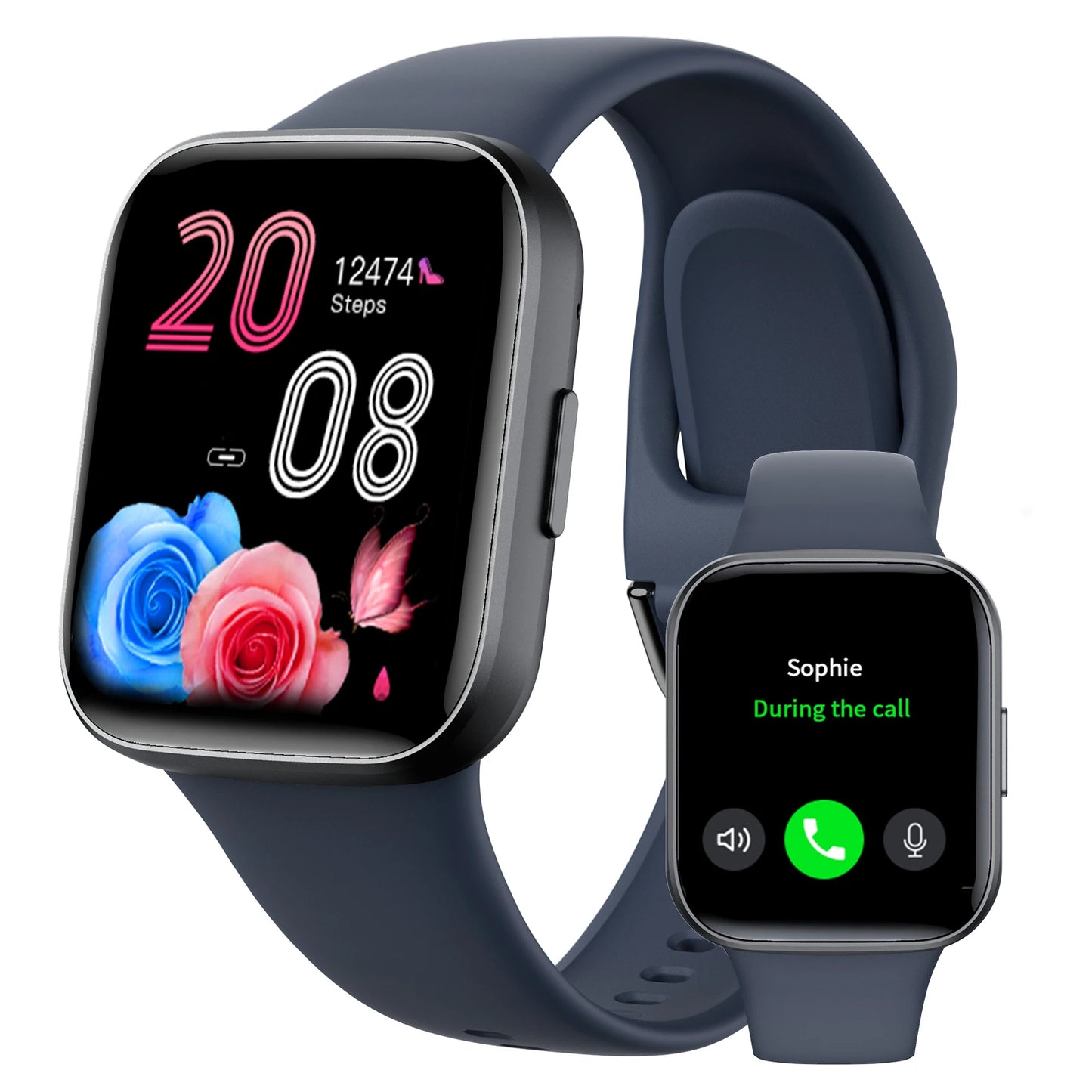Smart watch, wireless calling /dial, for iPhone/Andriod