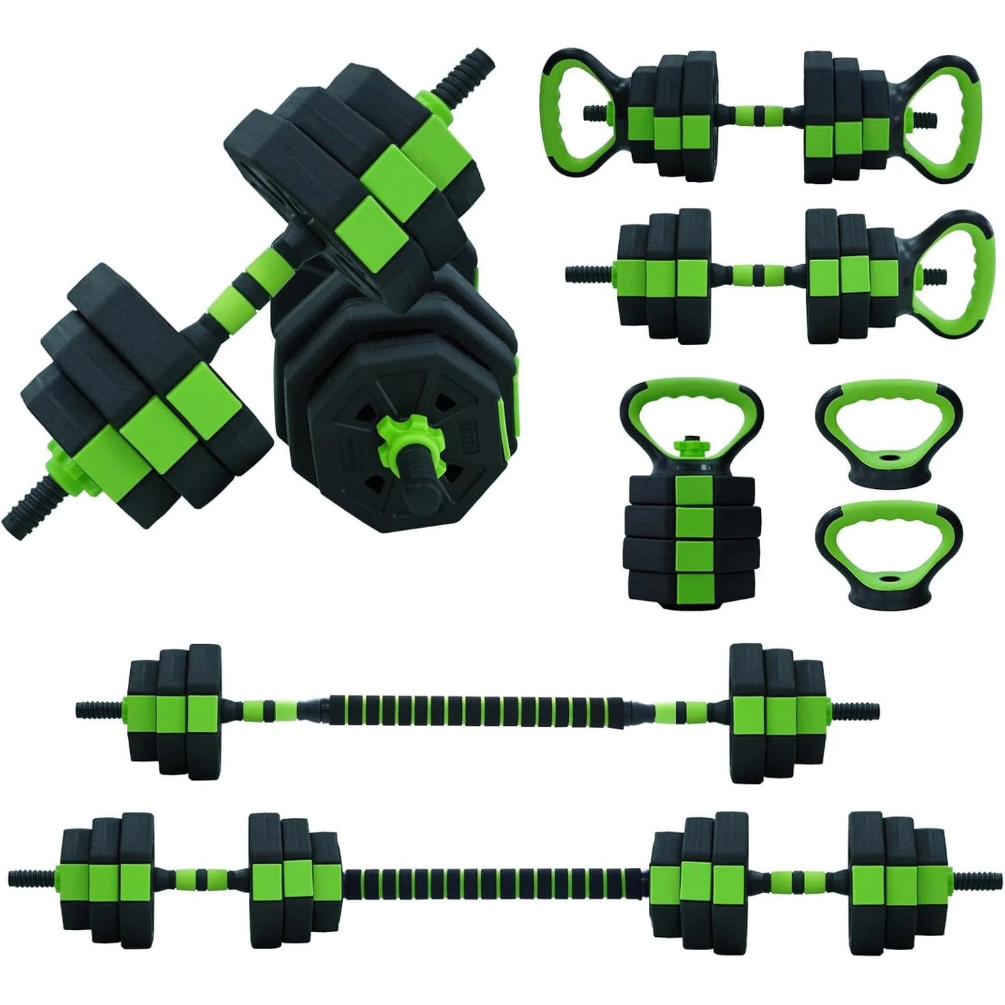 Weight 4 in 1 Adjustable Kettlebell Set  Dumbbell