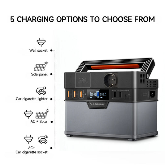 Portable Power Station 300W  Backup Battery