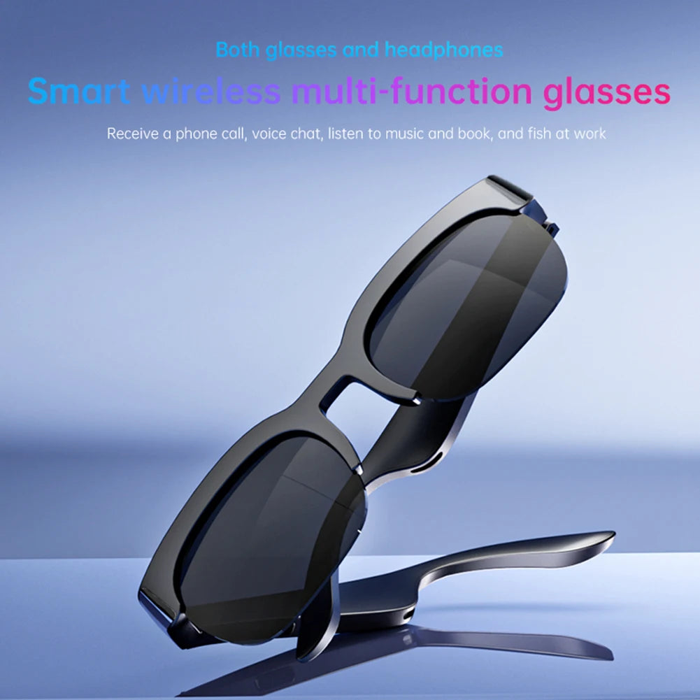 Smart Sunglasses with AI Translator Hands-Free Music