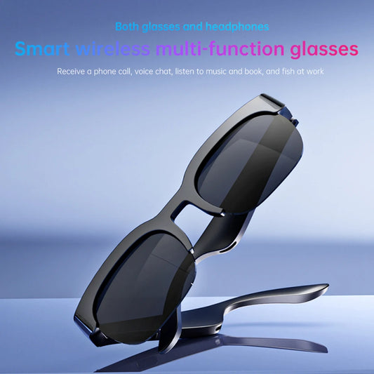 Smart Sunglasses with AI Translator Hands-Free Music