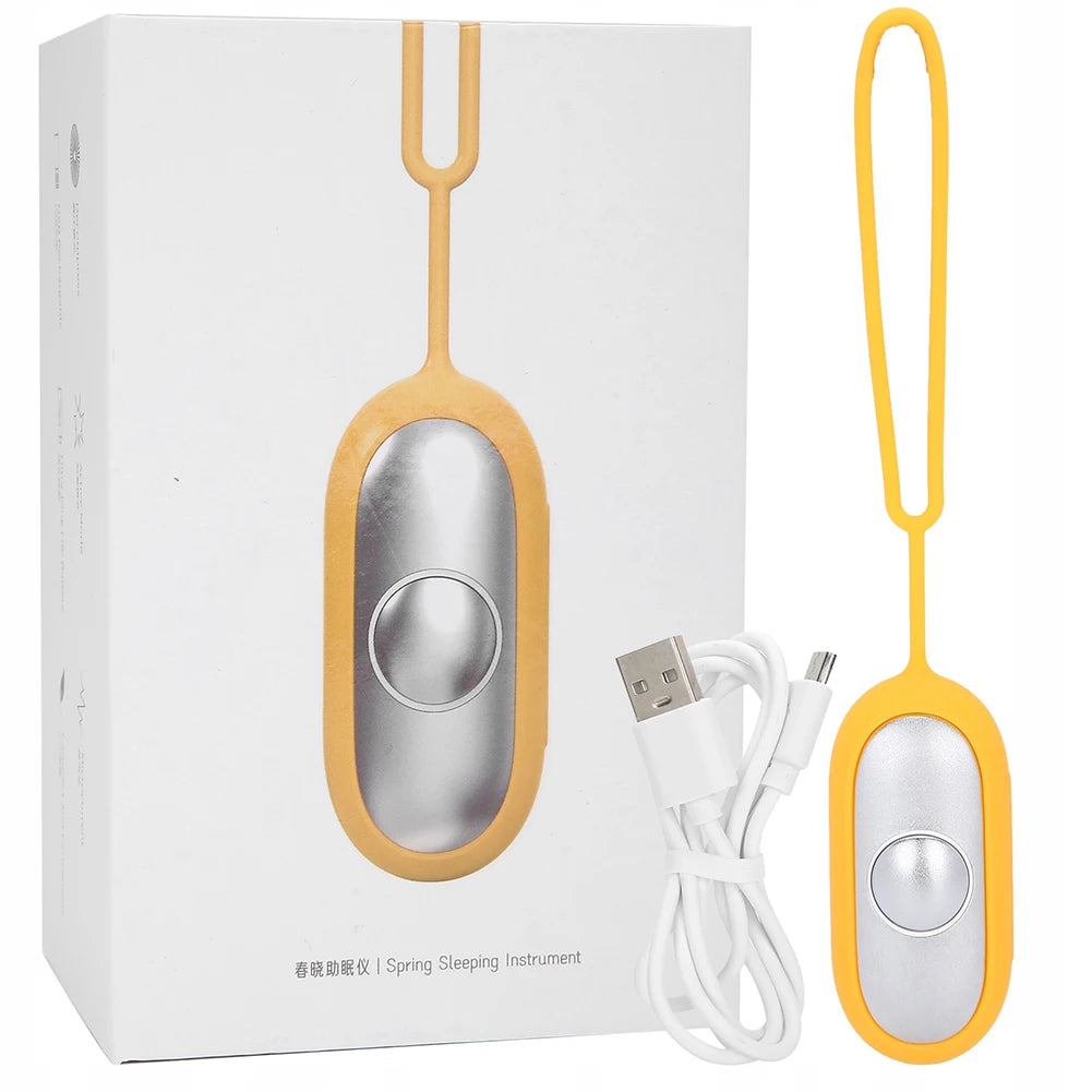 Handheld Micro-Current Instrument for Insomnia Brain Massage