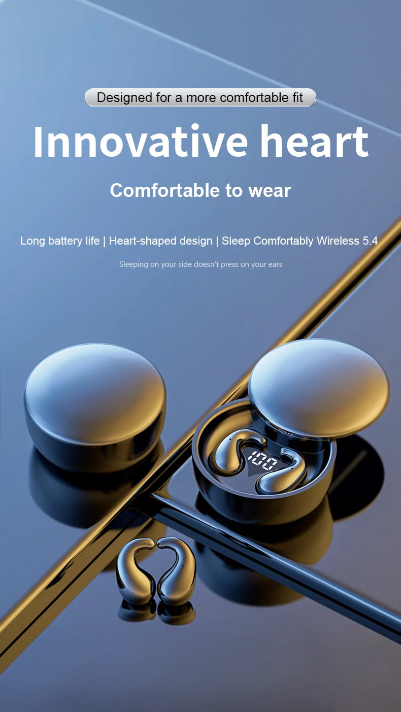 Bluetooth Wireless Sleeping Earphones Headphones