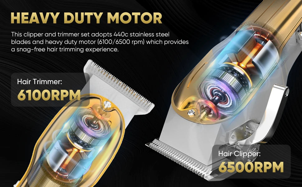Professional Combo Kits Hair Electric  Clipper