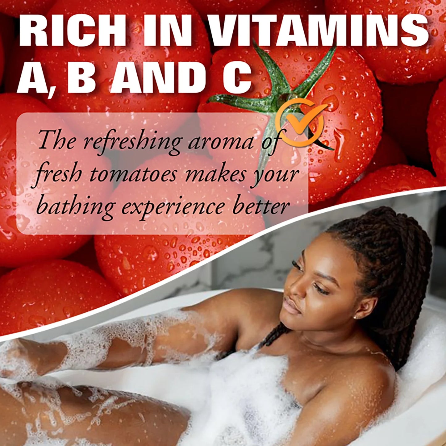 Organic Tomato Soap Bar, Lightening Skin