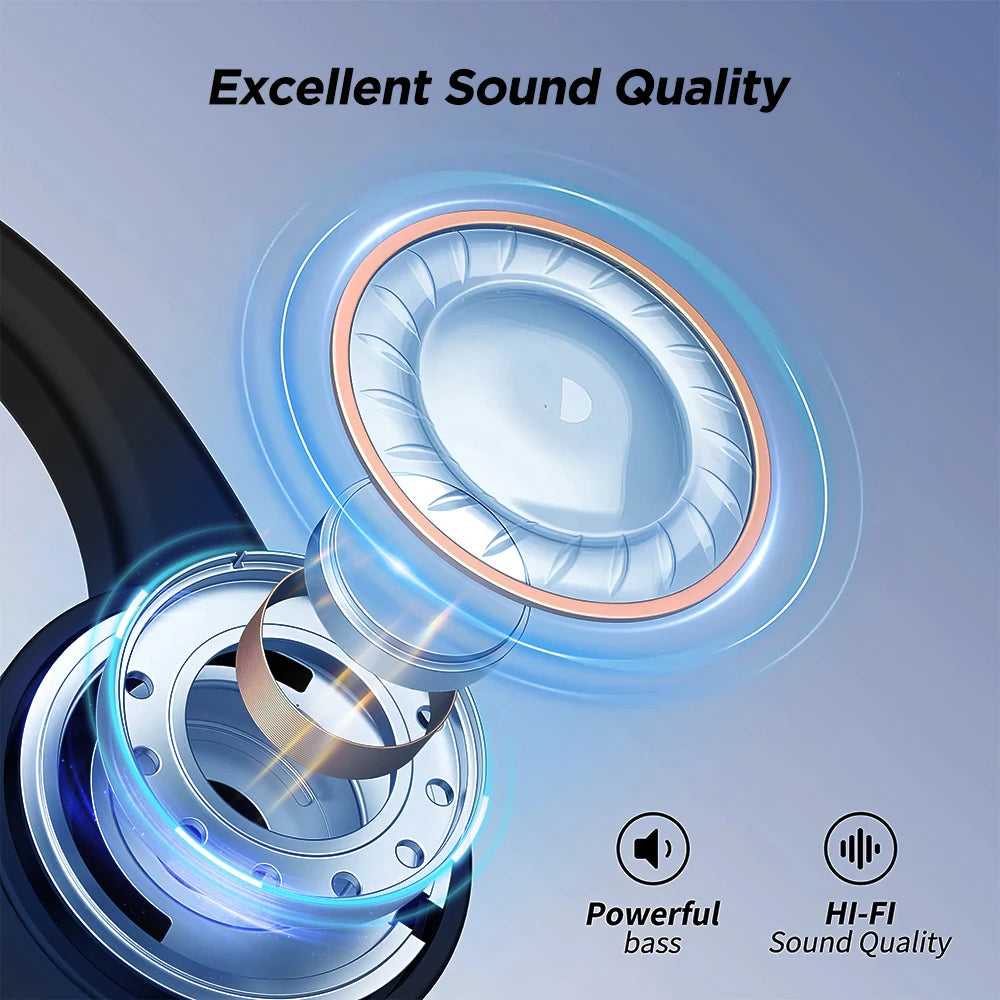 Headphones Bluetooth Open Ear Wireless Bone Conduction