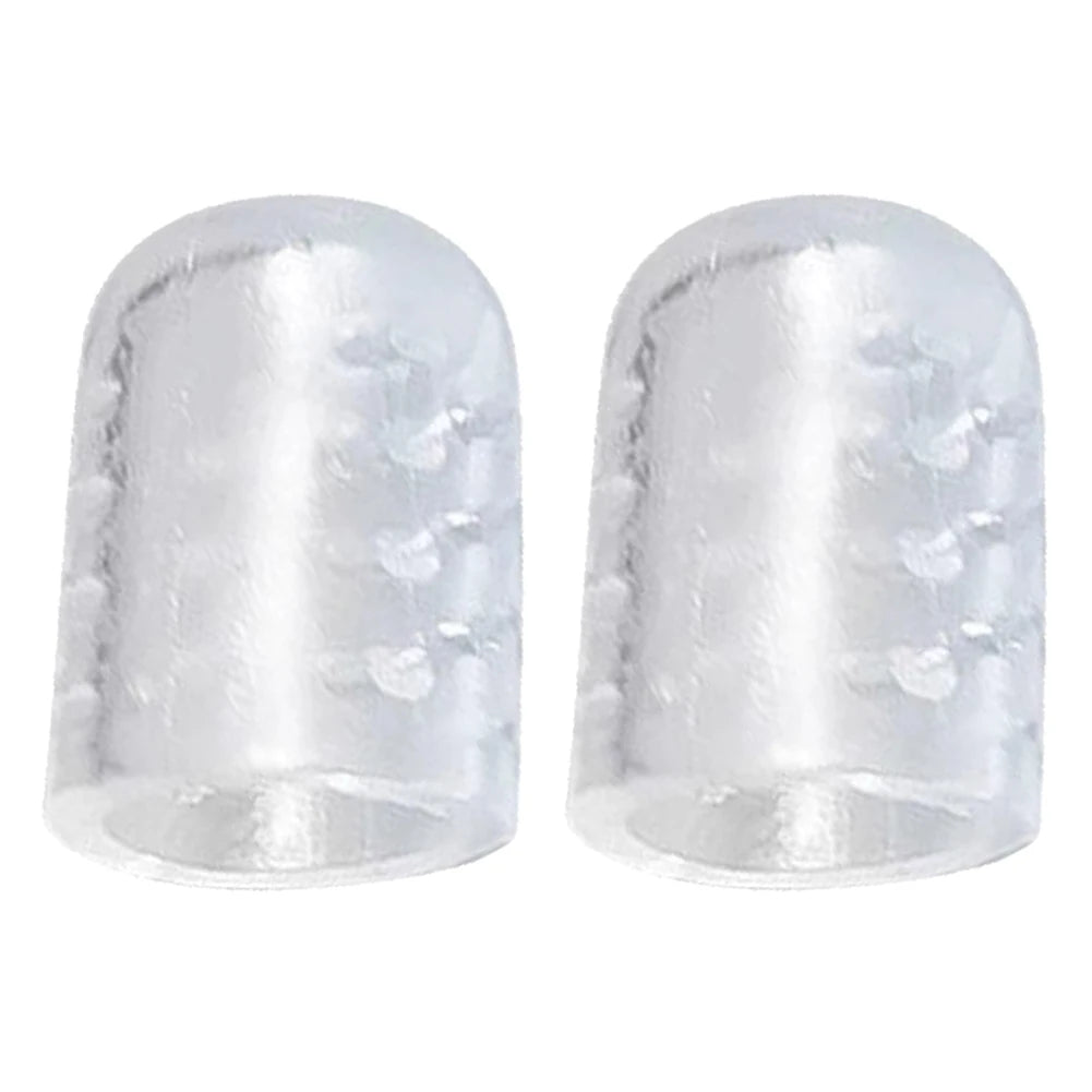 2pcs Toe Protector Breathable Silicon Resin