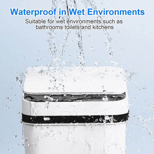 Bathroom Automatic Trash Cans Touchless Motion Sensor