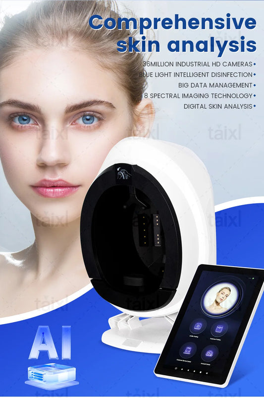 3D Mirror Skin Analysis Spectral Imaging