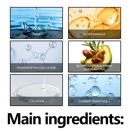 Copper Peptide Facial Serum Moisturizing Firming Oil