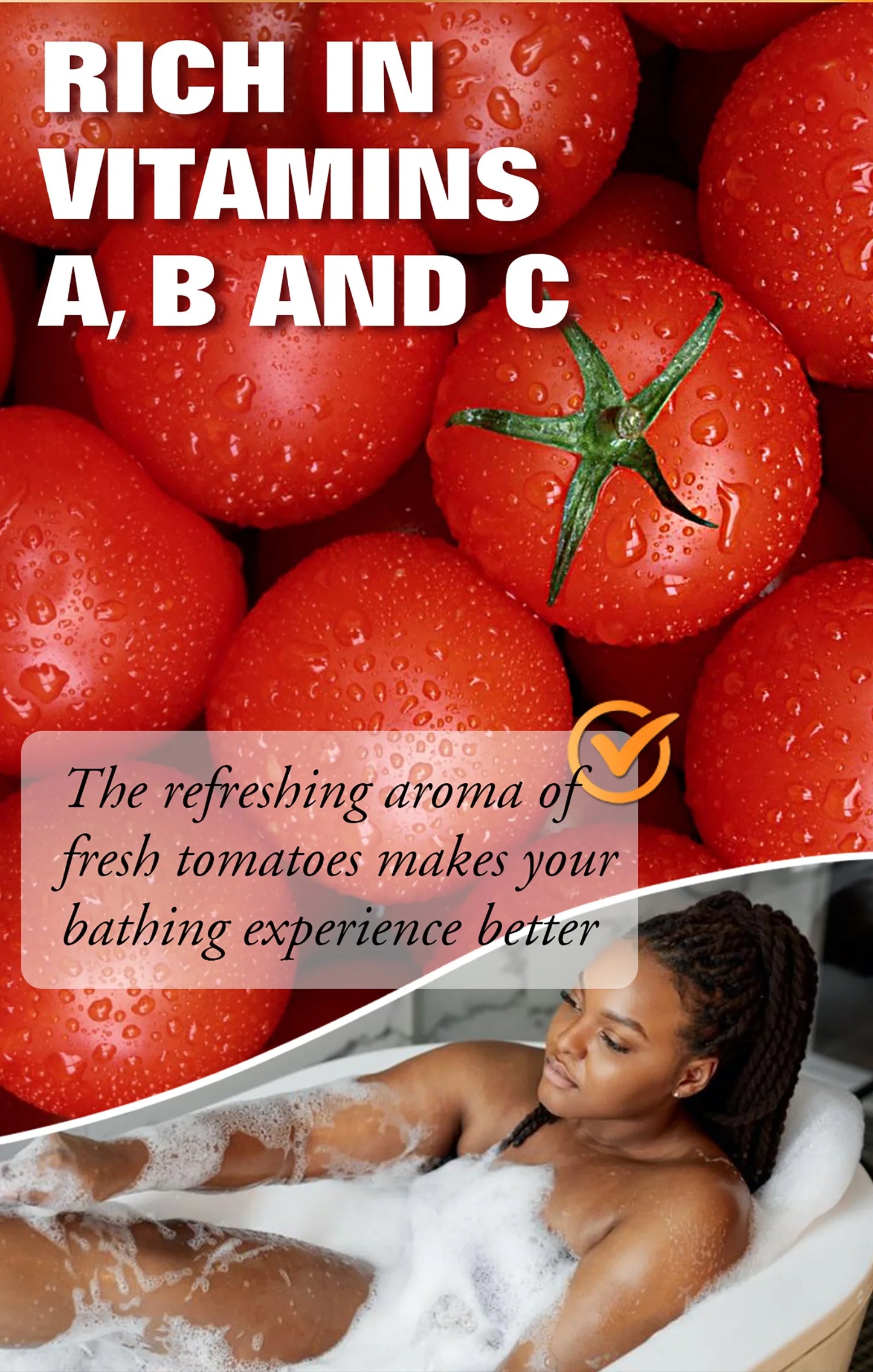 Organic Tomato Soap Bar, Lightening Skin