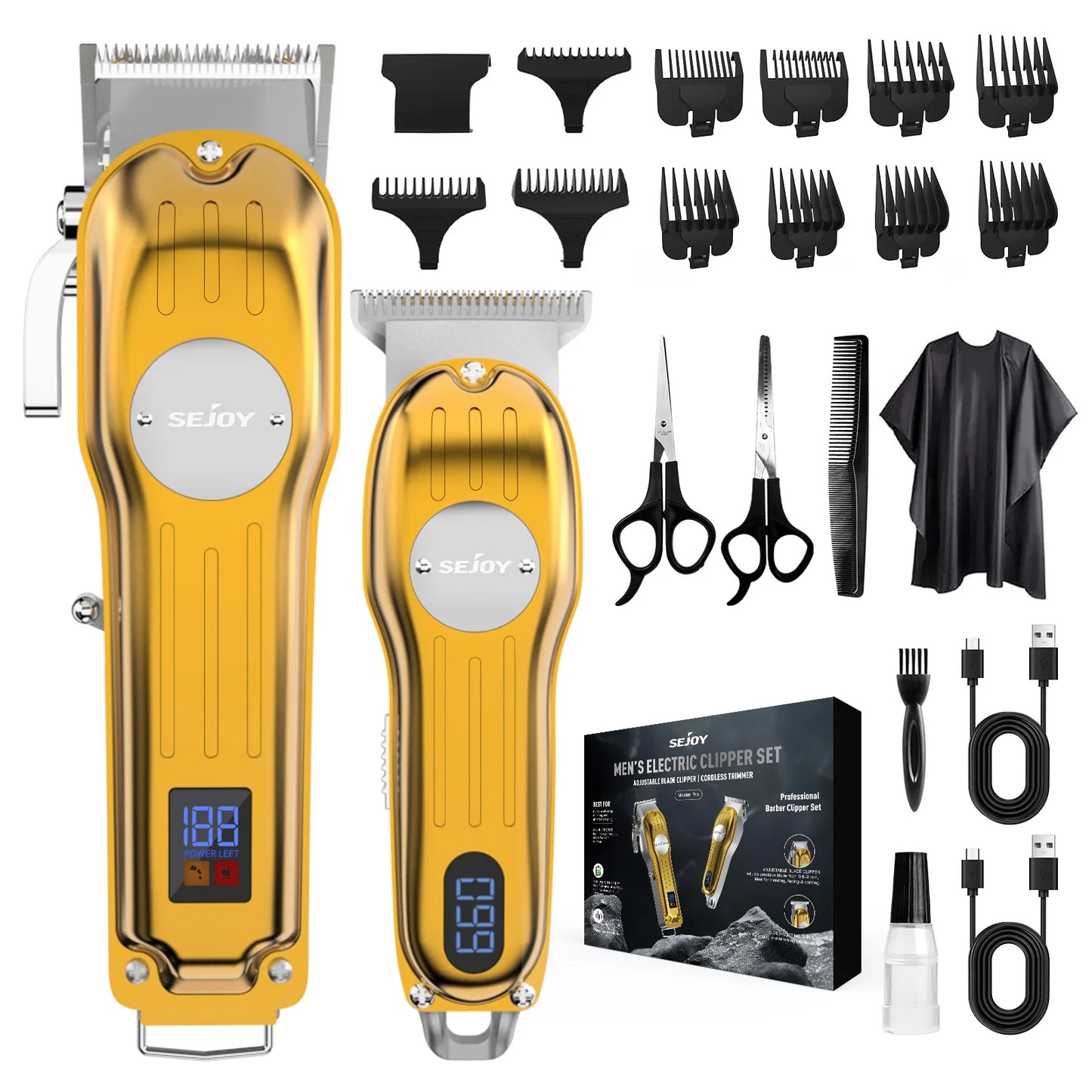 Professional Combo Kits Hair Electric  Clipper