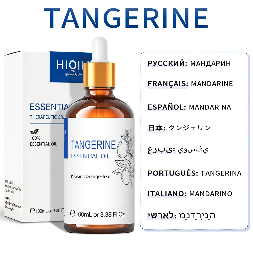 Tangerine Essential Oil, Citrus Cleaning And Aromatherapy