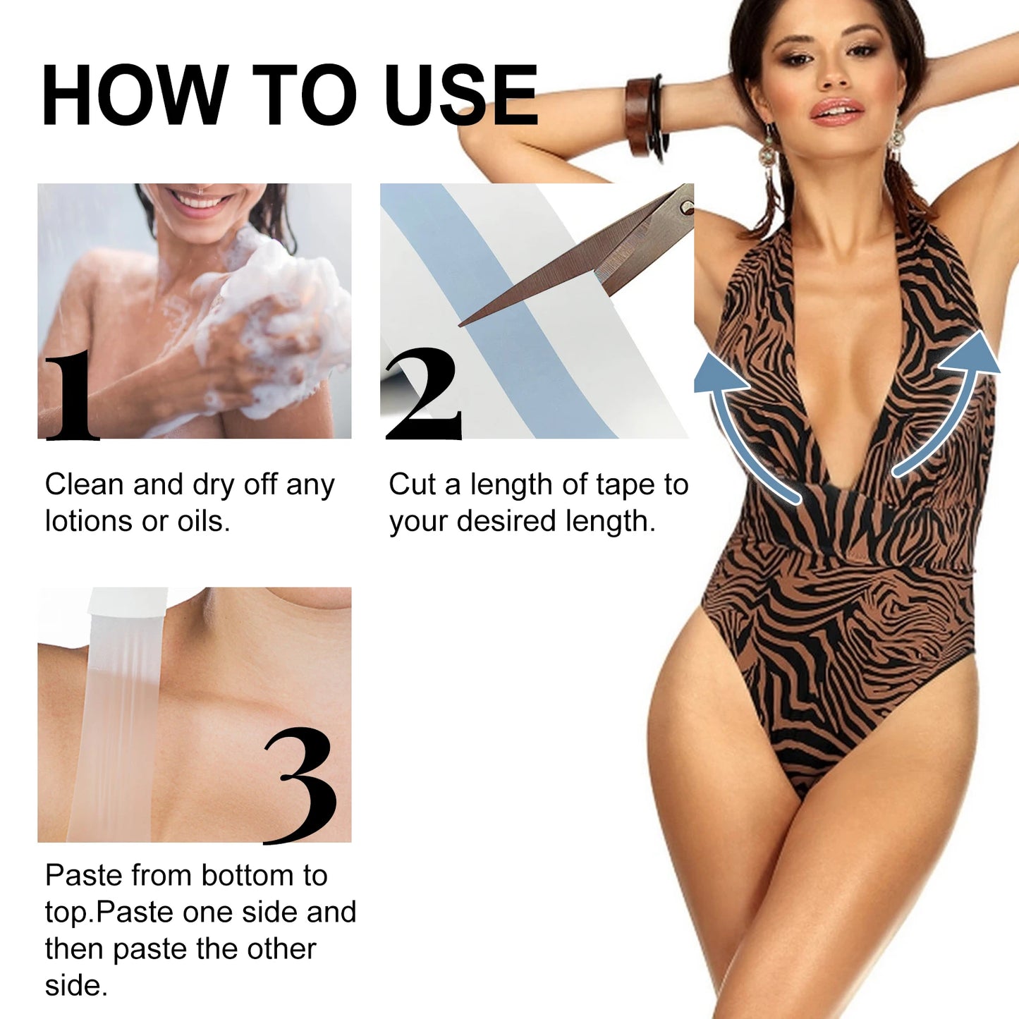 Invisible Water Proof Breast Patches