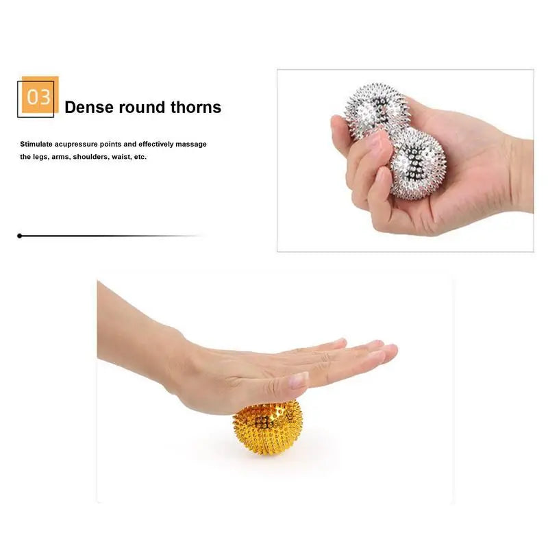 Hand Exercise Balls Spiked Massager Exterior