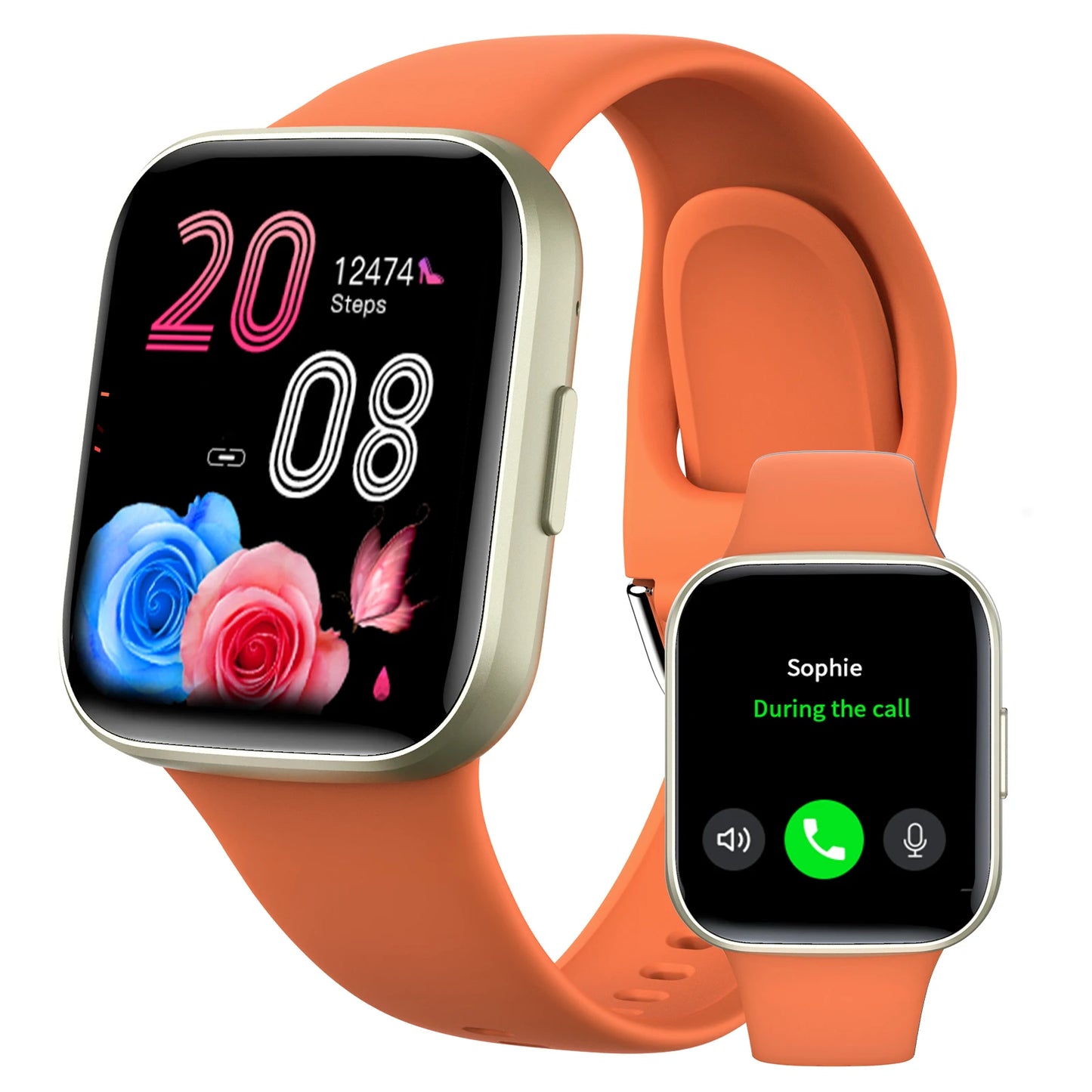 Smart watch, wireless calling /dial, for iPhone/Andriod