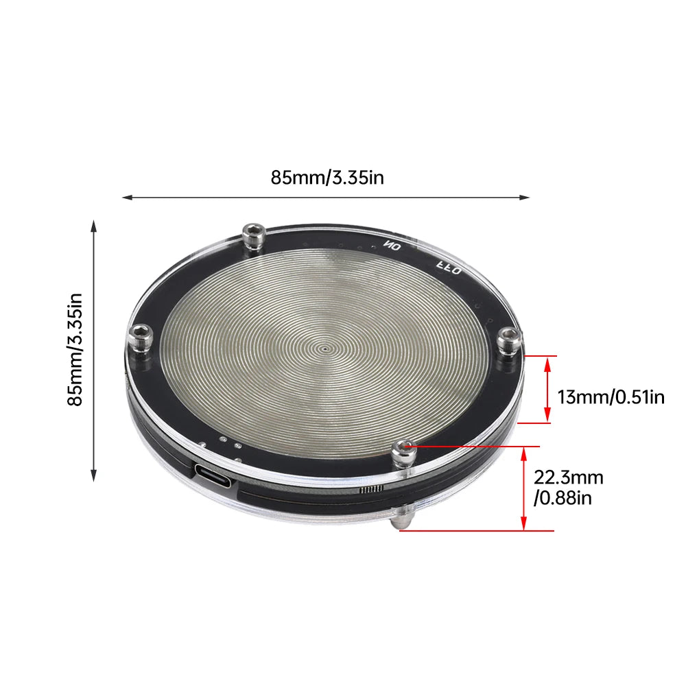 Wave Resonance Ultra-low Frequency Pulse Generator