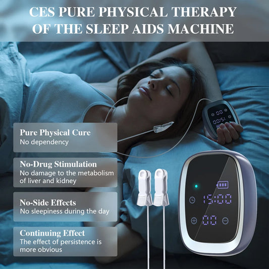 Sleep Aid Device CES Stimulation Therapy