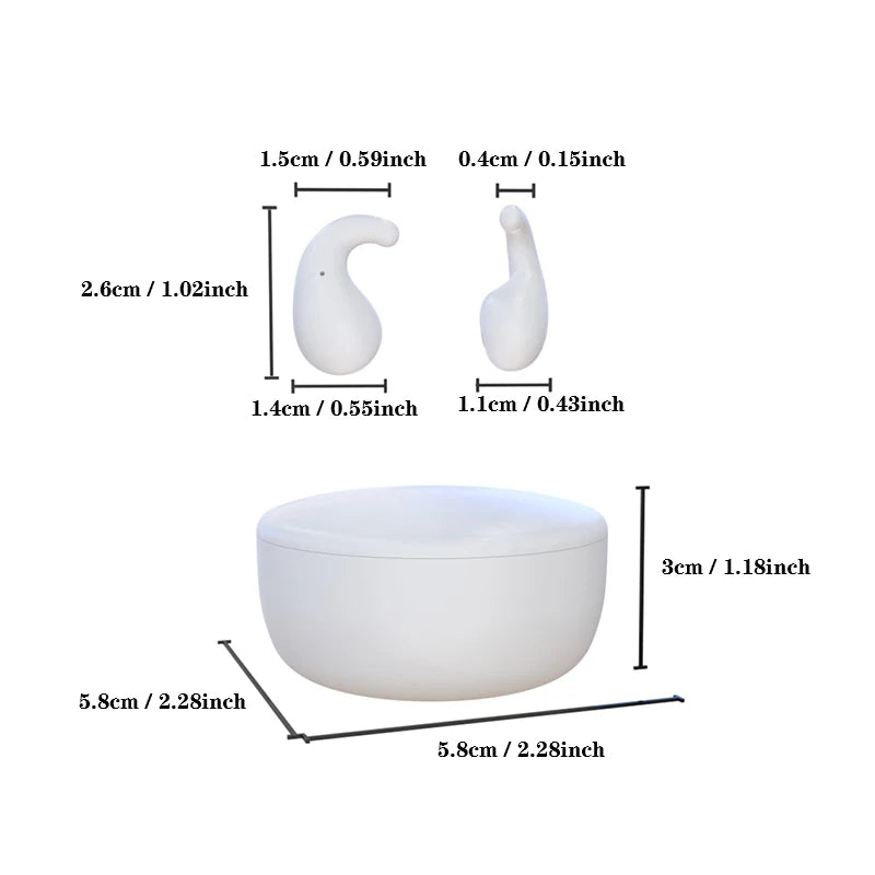Bluetooth Wireless Sleeping Earphones Headphones