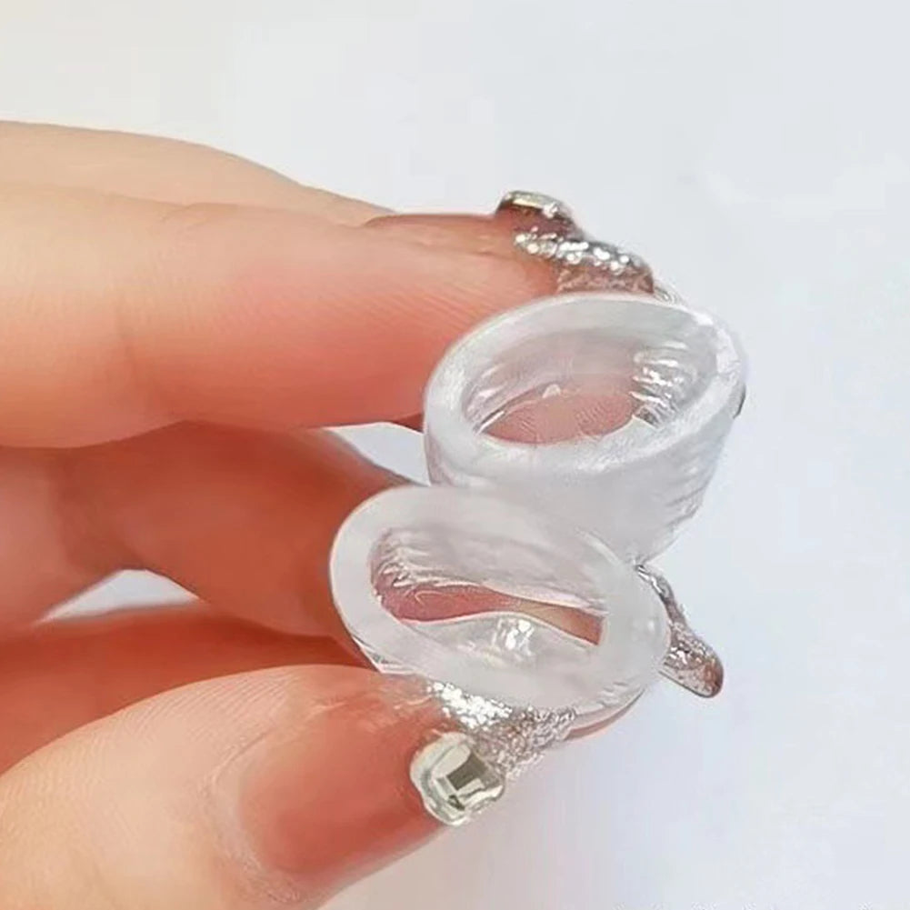 2pcs Toe Protector Breathable Silicon Resin