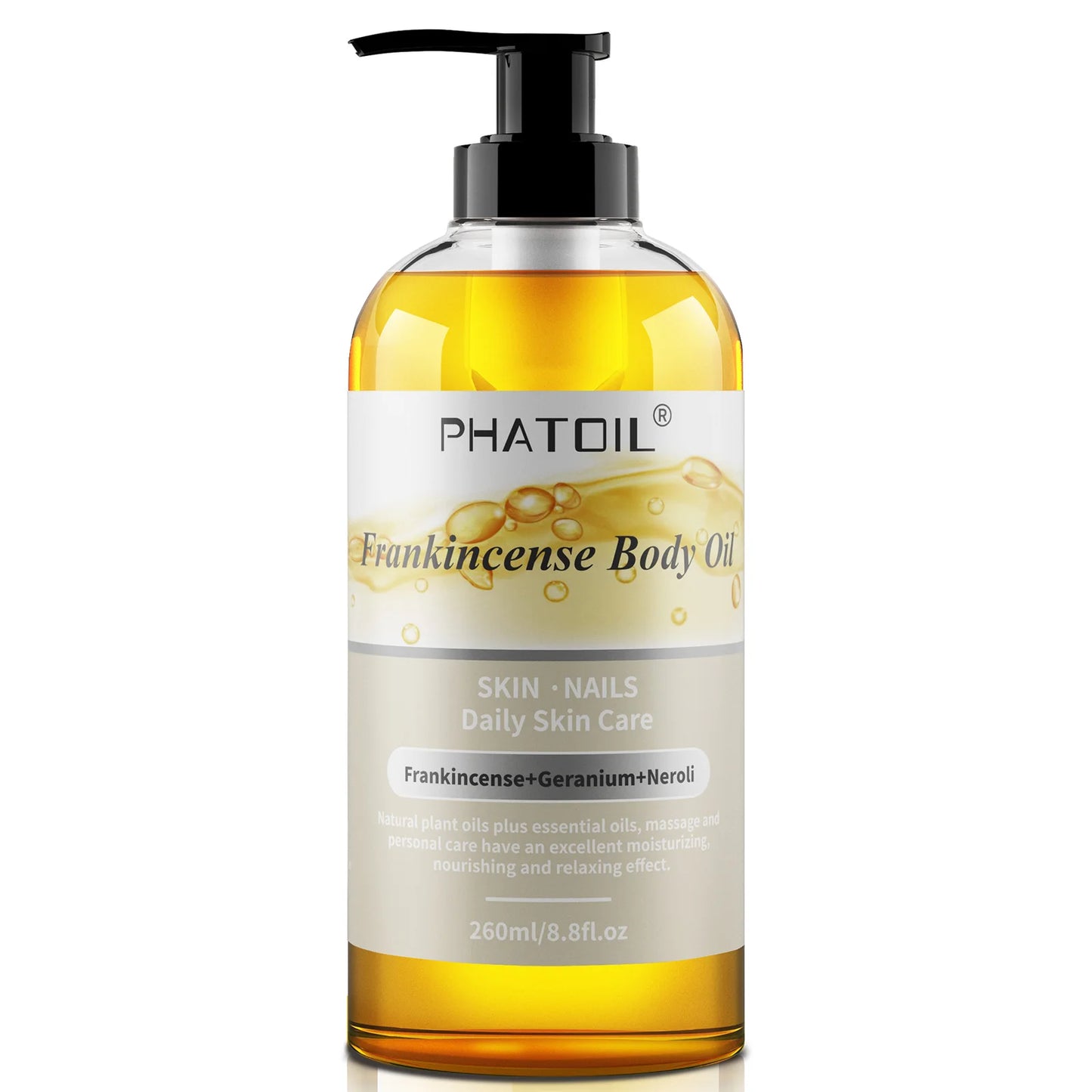 Body Oil For Skin Care Massage