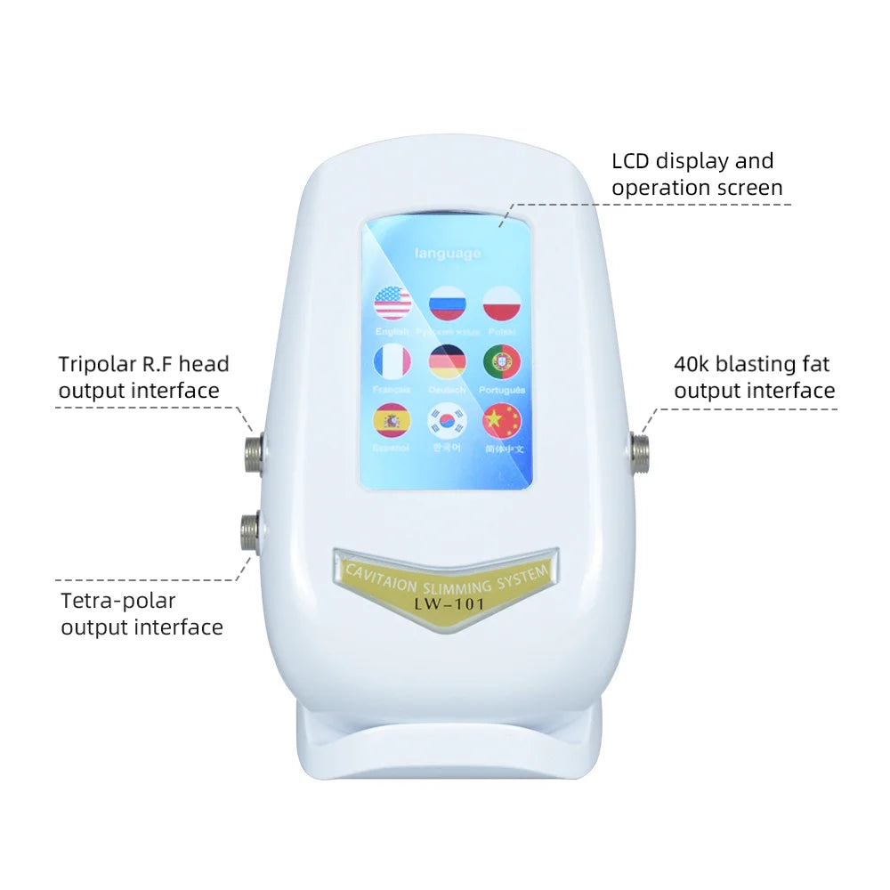 3 in1 Ultrasonic Body Slimming Machine