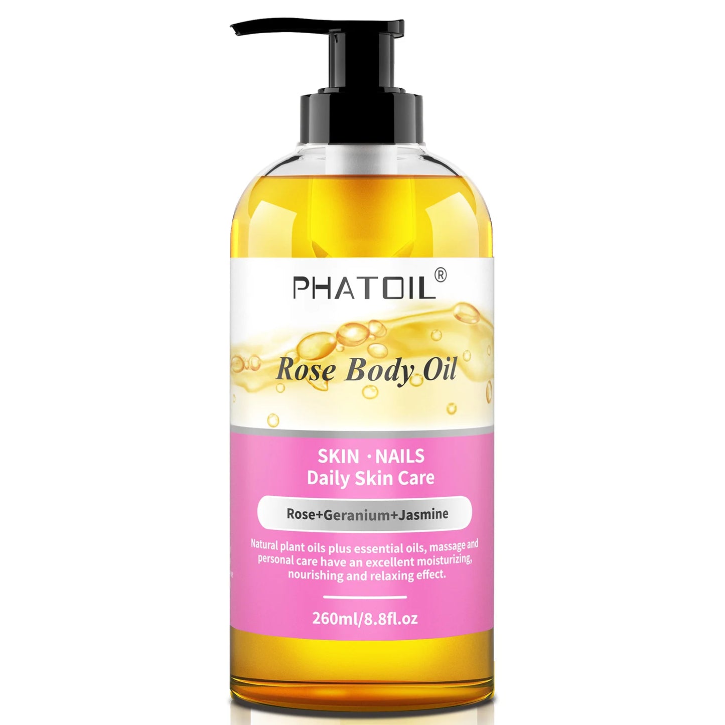 Body Oil For Skin Care Massage