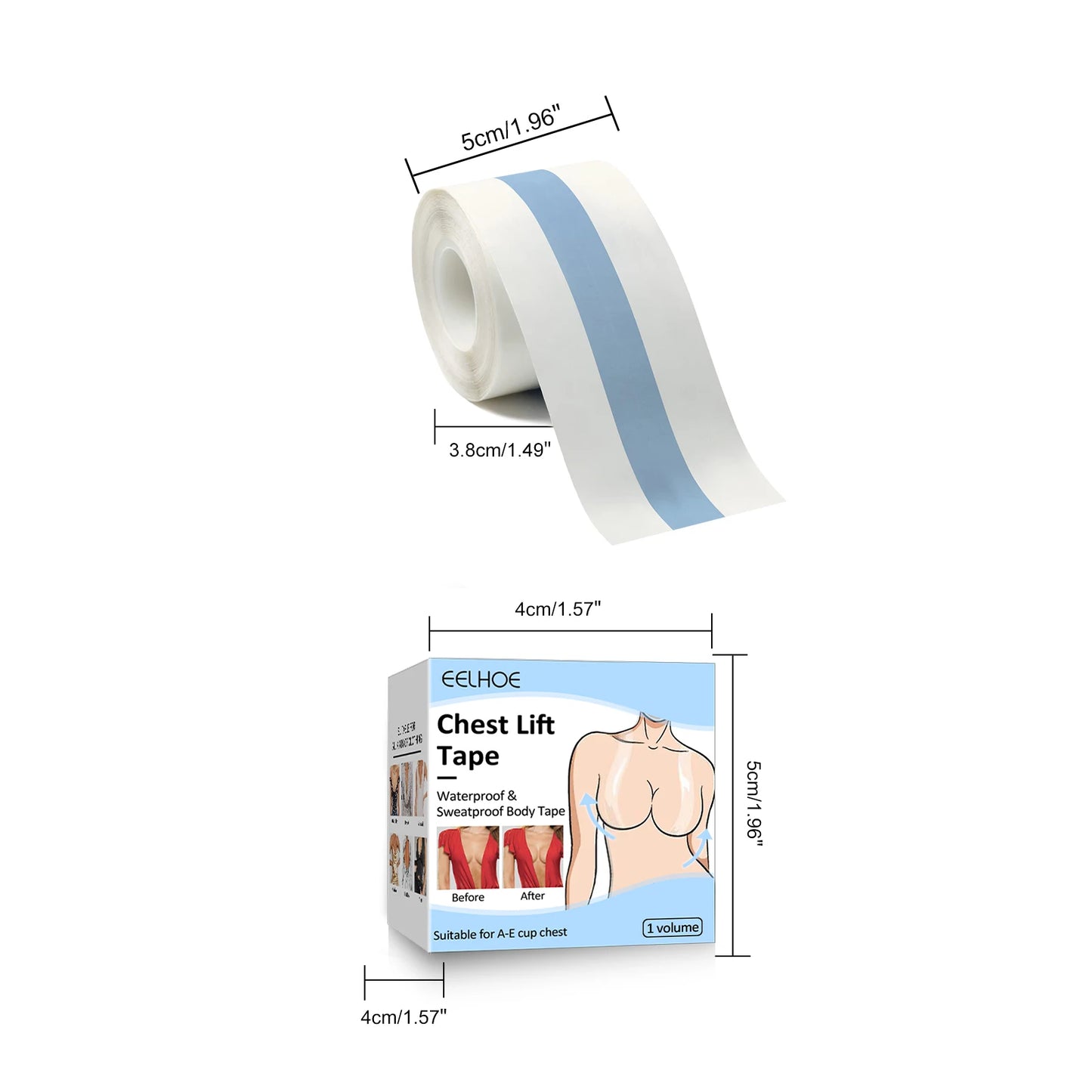 Invisible Water Proof Breast Patches