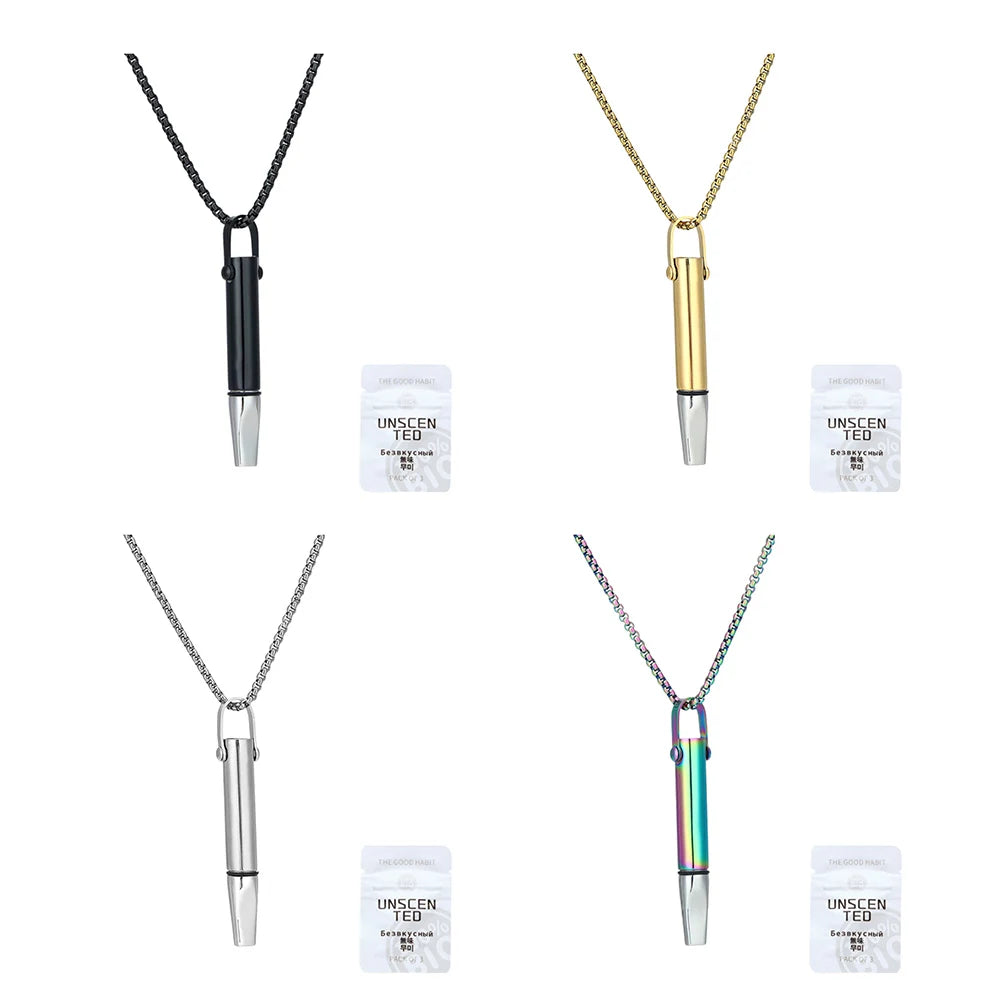 Breathing Necklace Smoking Cessation Tool