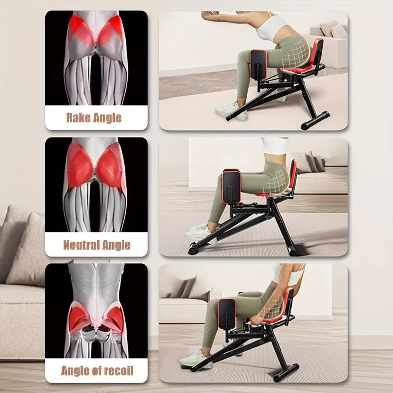 Home Hip and Thigh Exercise Equipment - Adjustable Resistance