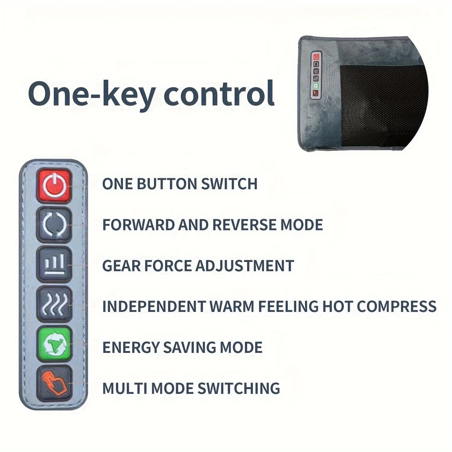 Full Body Home Multifunctional Heating Massage Pad