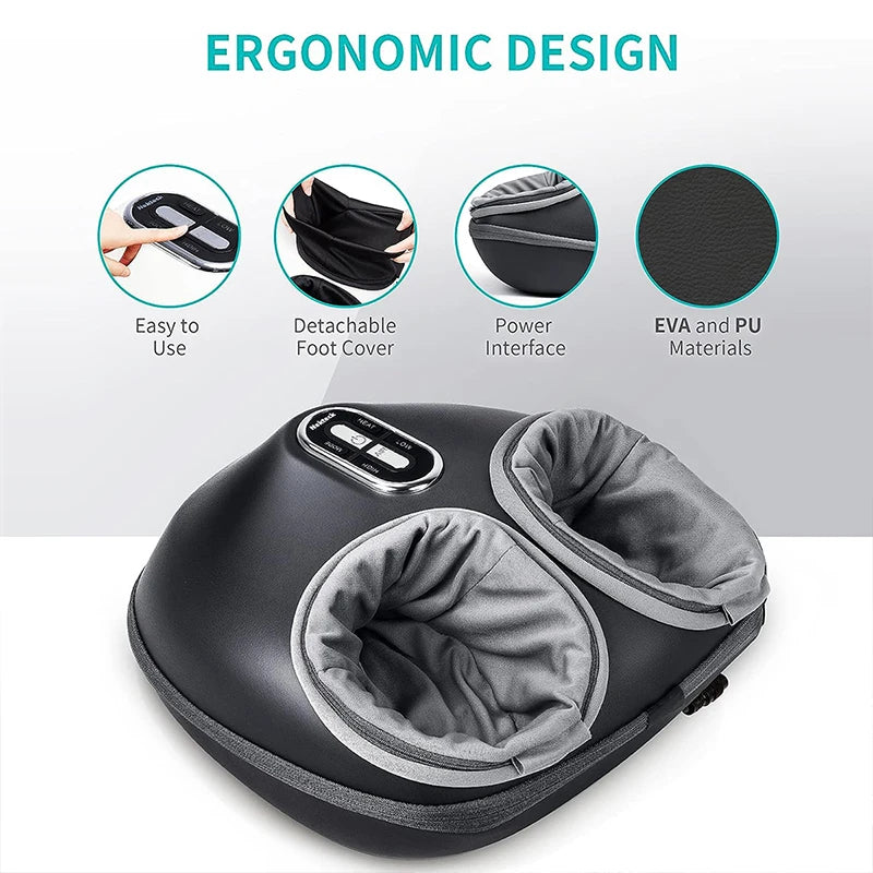 Foot Massager Heating Therapy Air Compression