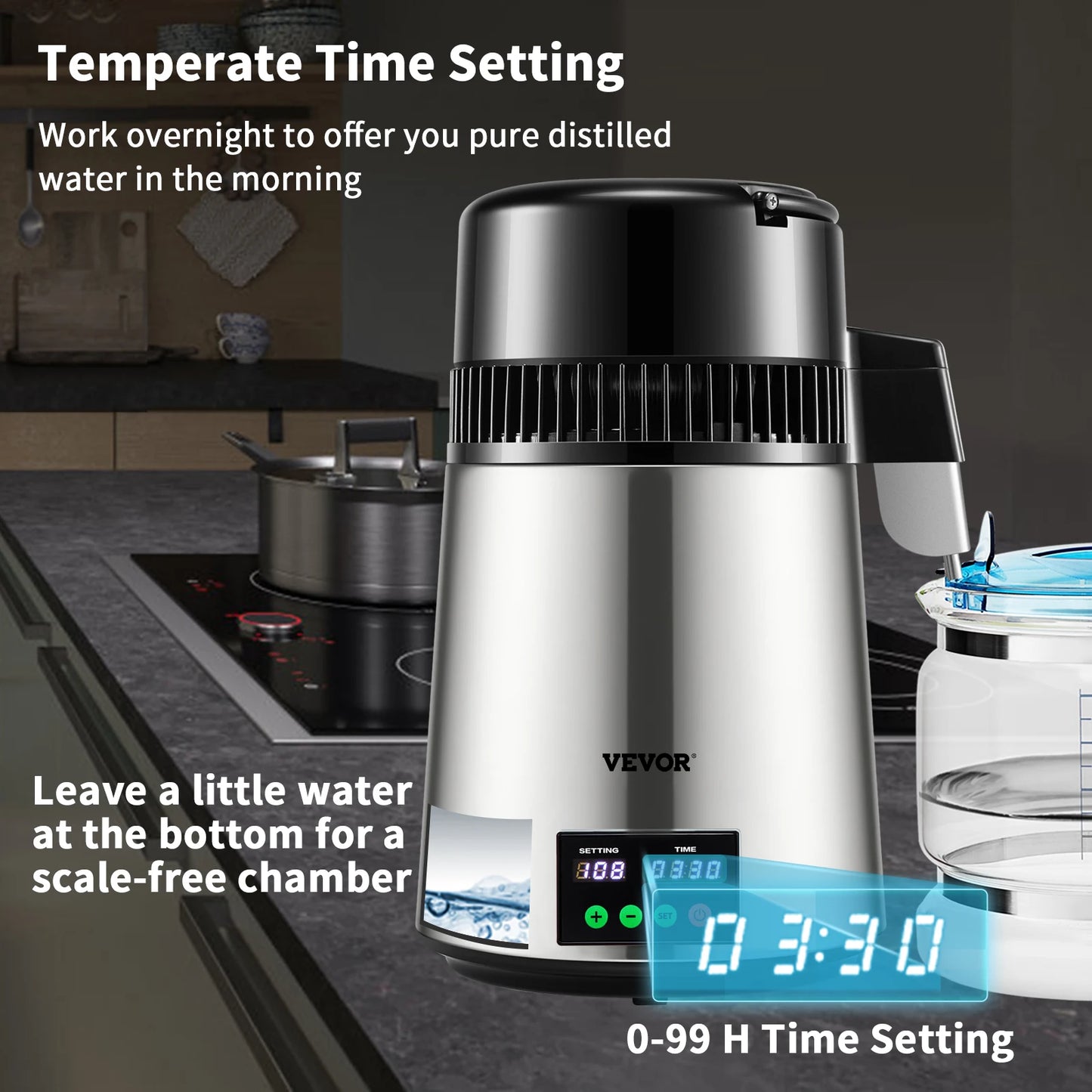 4L Water Distiller Purifier Filter