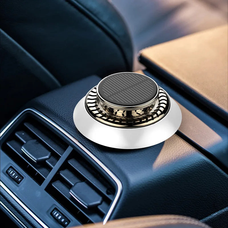 Aromatherapy Solar Auto Rotating Car Air Freshener