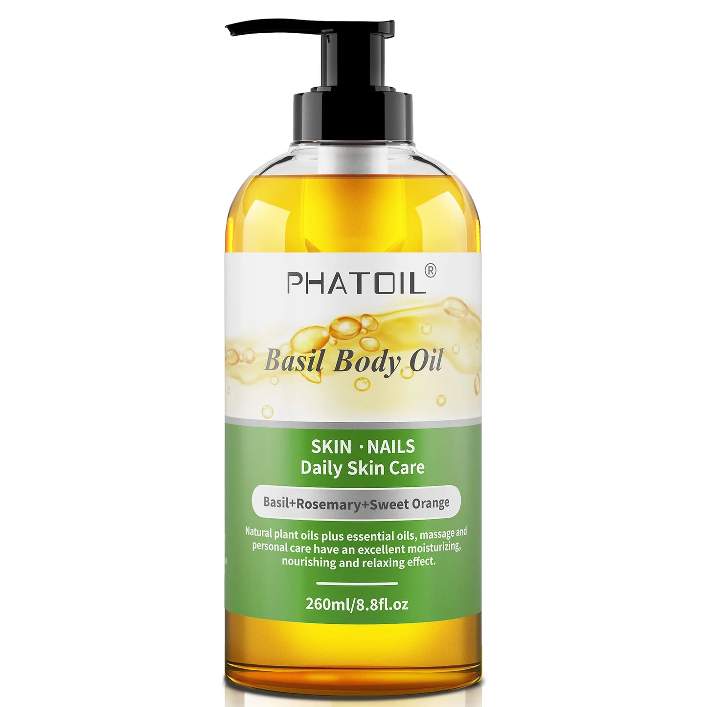 Body Oil For Skin Care Massage