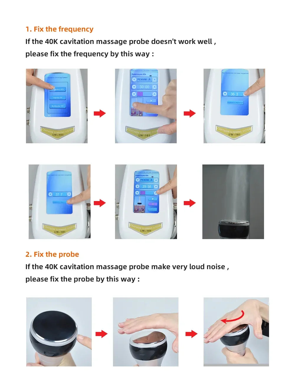 3 in1 Ultrasonic Body Slimming Machine