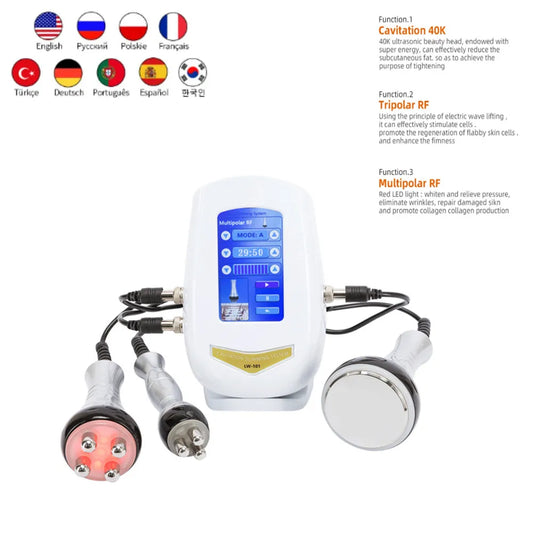 3 in1 Ultrasonic Body Slimming Machine
