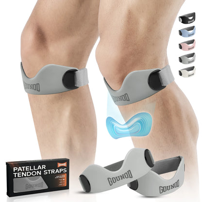 Silicone Patellar Tendon Support Strap - Knee Pain