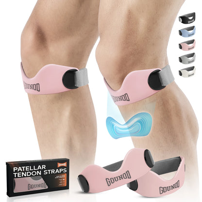 Silicone Patellar Tendon Support Strap - Knee Pain