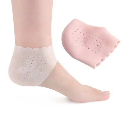 Silicone Socks Moisturizing Gel Heel Open Toe