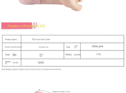 Silicone Socks Moisturizing Gel Heel Open Toe