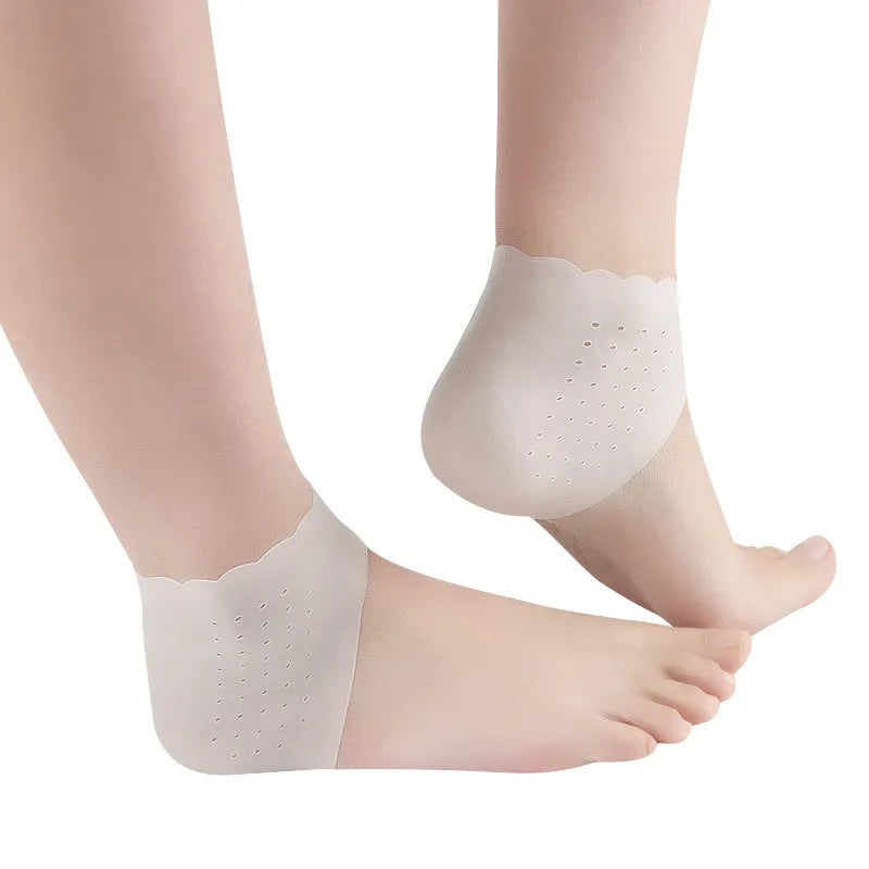 Silicone Socks Moisturizing Gel Heel Open Toe