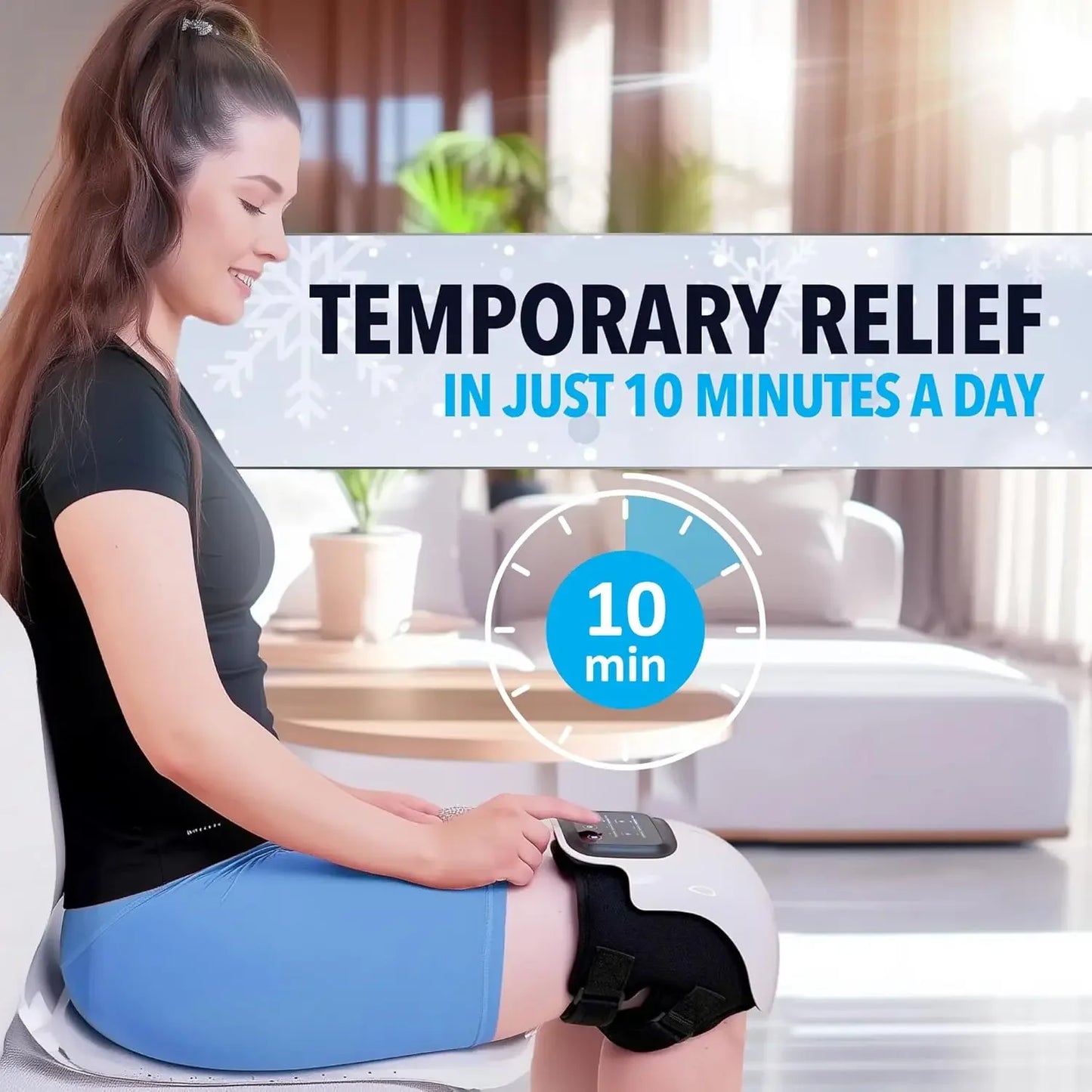 Knee Massager Smart Red Light for Swelling-Stiff Joints